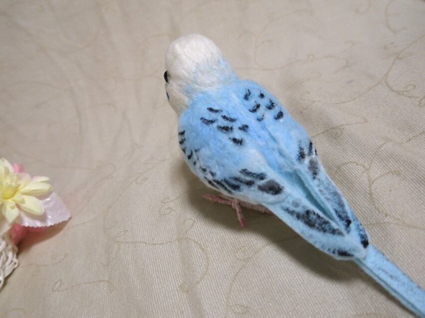 羊毛フェルトのインコ | iichi 日々の暮らしを心地よくする