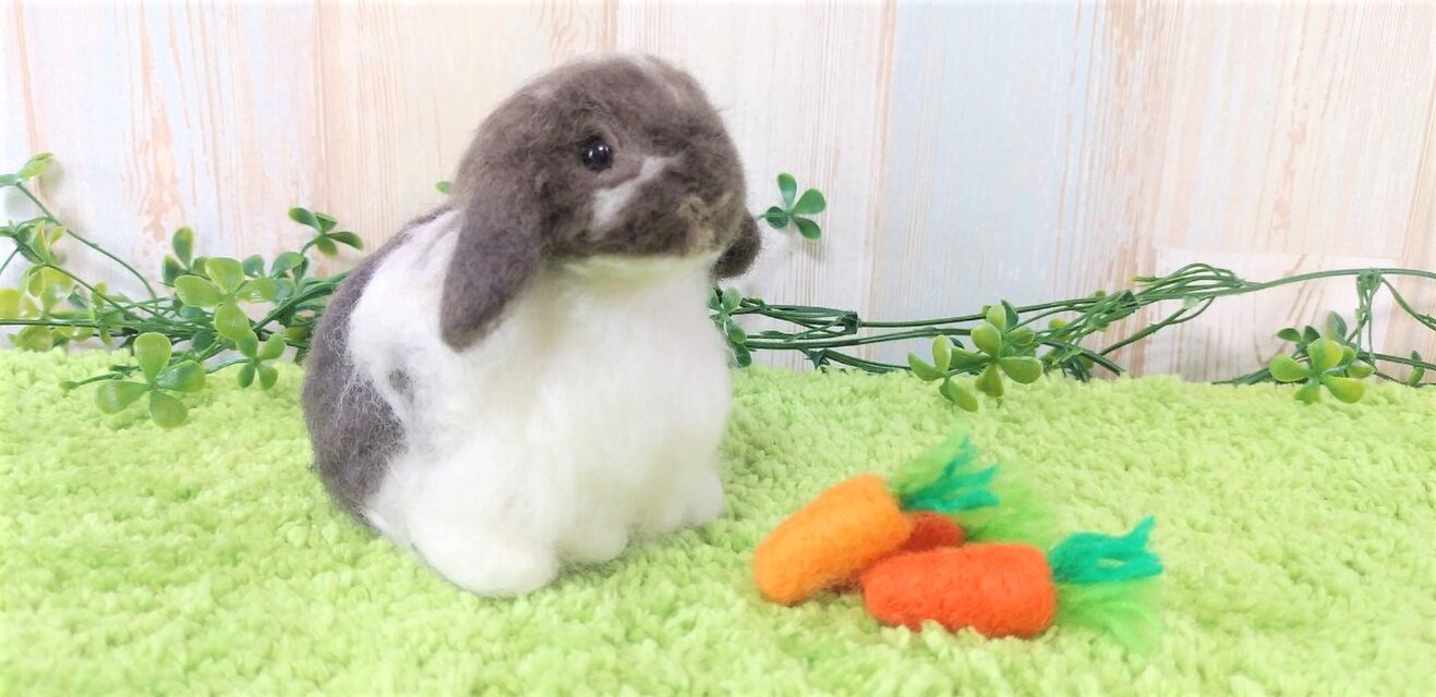 ｵｰﾀﾞｰ】うさぎMサイズ | iichi 日々の暮らしを心地よくする
