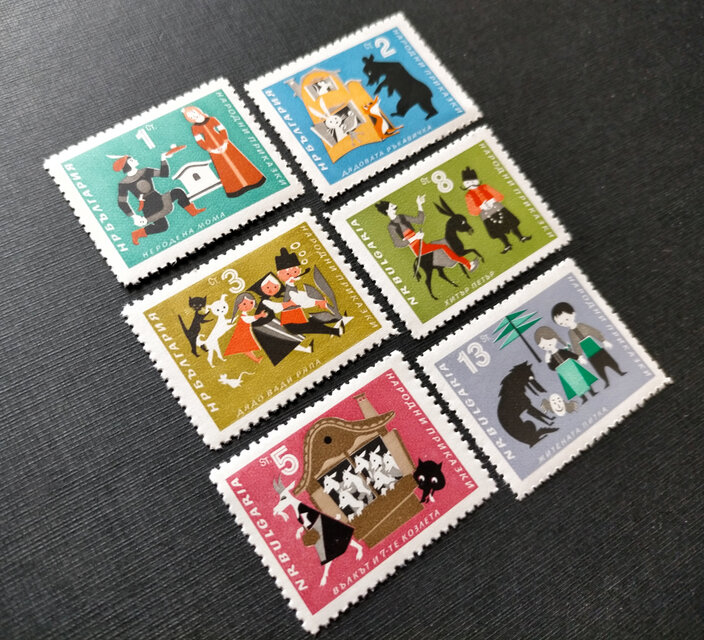 ブルガリア童話切手 6枚セット【Bulgaria】DA-STE139 | iichi 日々の