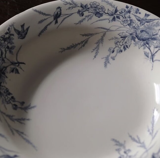 クレイユモントロー クレイユエモントロー 深皿 φ23cm クレイユ