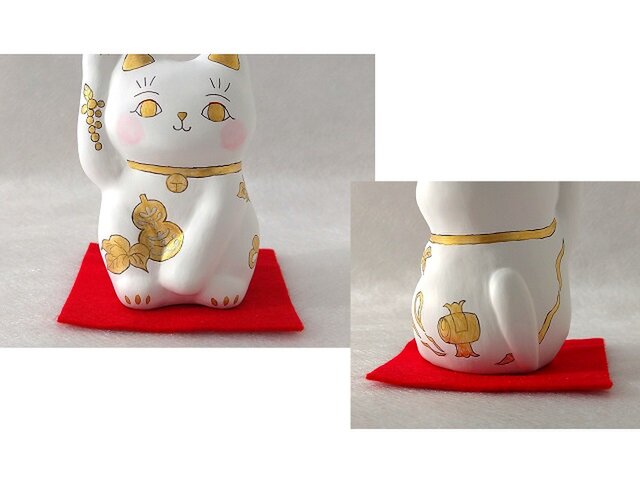 招き猫 瓢箪と打ち出の小槌 | iichi 日々の暮らしを心地よくする