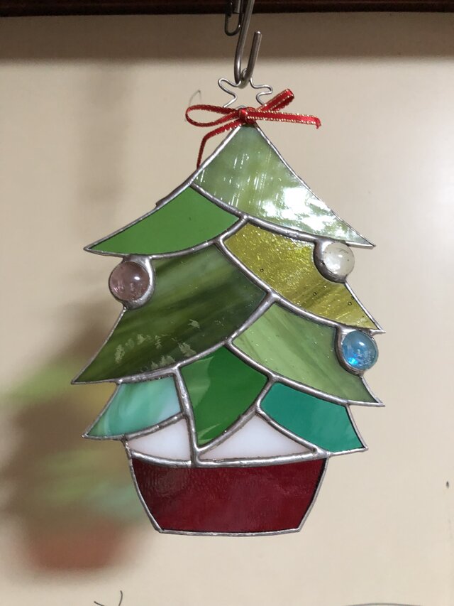 クリスマスツリー ステンドグラス | iichi 日々の暮らしを心地よくする