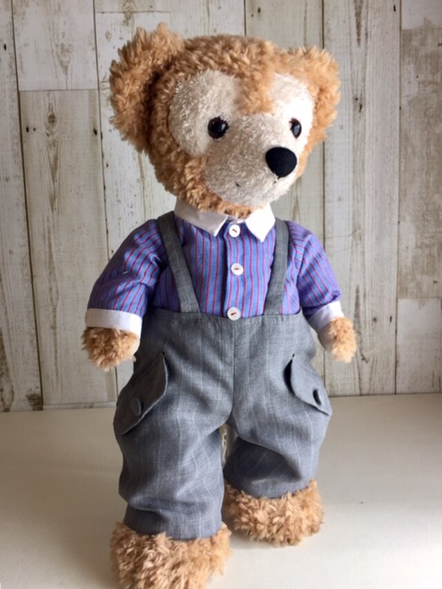 ダッフィーサイズのお洋服 サロペット | iichi 日々の暮らしを心地よく