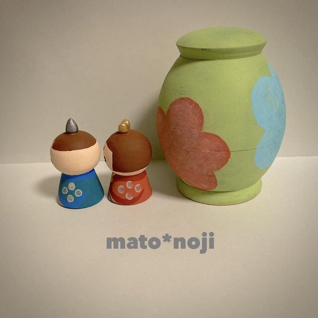 ♪sale中4,500円→4,000円♪ おひなさまマトリョーシカ 雛マトさん