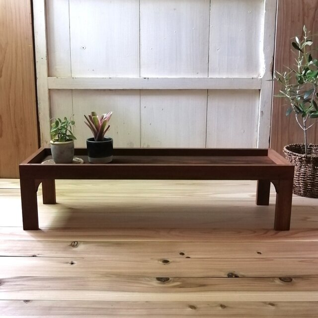 観葉植物ラック 飾り台 『こげ茶』 | iichi 日々の暮らしを心地よく