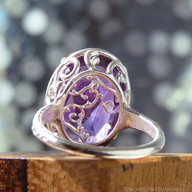 アメジスト リング / rose-cut Amethyst Ring | iichi 日々の暮らしを