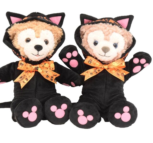 ダッフィー&シェリーメイ 服 着せ替え コスチューム 黒猫ちゃん