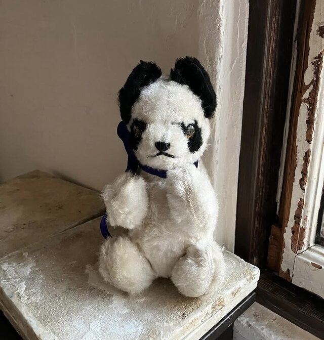 フランス アンティーク ハスキー犬みたいなパンダ | iichi 日々の