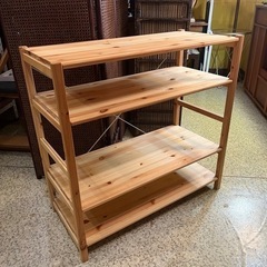 無印良品 パイン材 ユニットシェルフの中古が安い！激安で譲ります