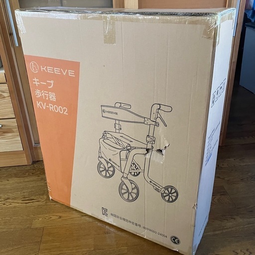 新品・未使用】KEEVE 高齢者用 歩行器 KV-R002 ゴールド (Fiky) 本八幡