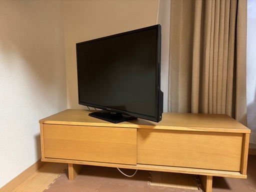 決まりました！】無印良品テレビボードテレビ台 (みんちゃん) 中庄の