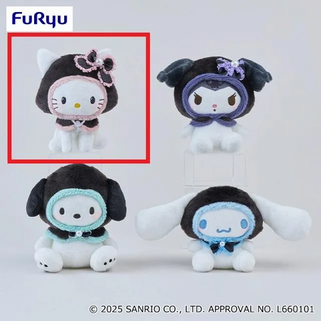 Aチャーミーキティ】サンリオキャラクターズ ホーリーケープぬいぐるみ