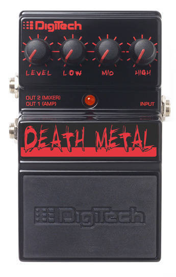 Digitech Analog Death Metal Distortion Pedal