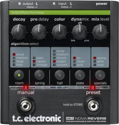 TC Electronic Nova Reverb Pedal | Long & McQuade