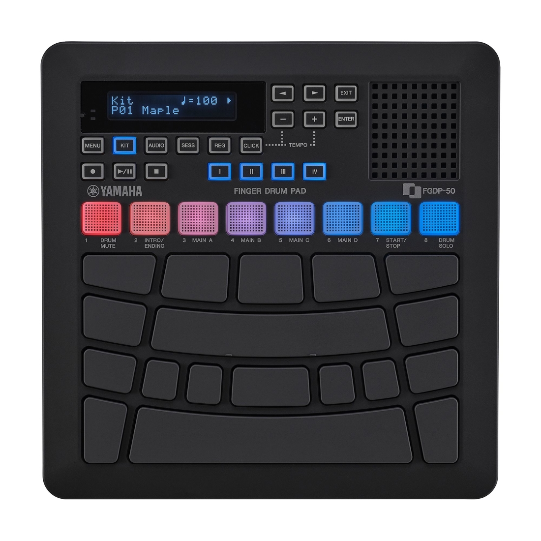 Yamaha FGDP-50 Ultimate Finger Drum Pad - Black