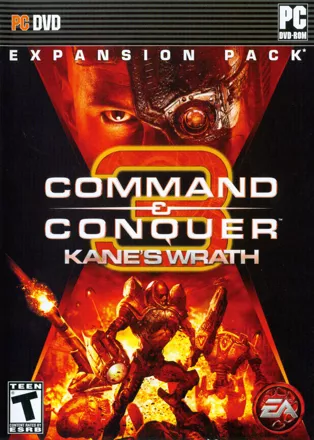Command & Conquer 3: Kane's Wrath box covers - MobyGames