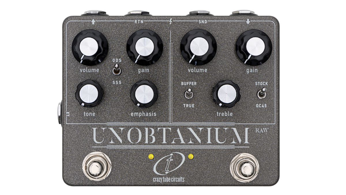 A rare pedal refined with magic ingredients”: Crazy Tube Circuit's
