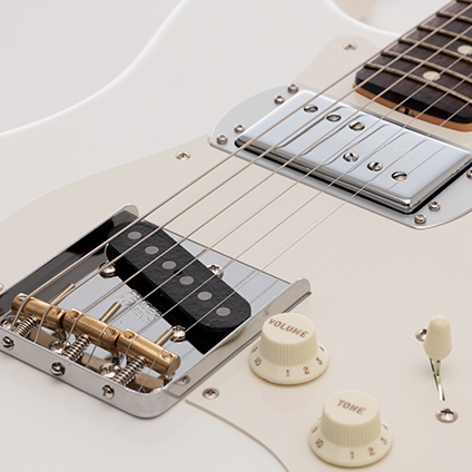 Fender Japan's Stratocaster Custom combines the Strat & Tele