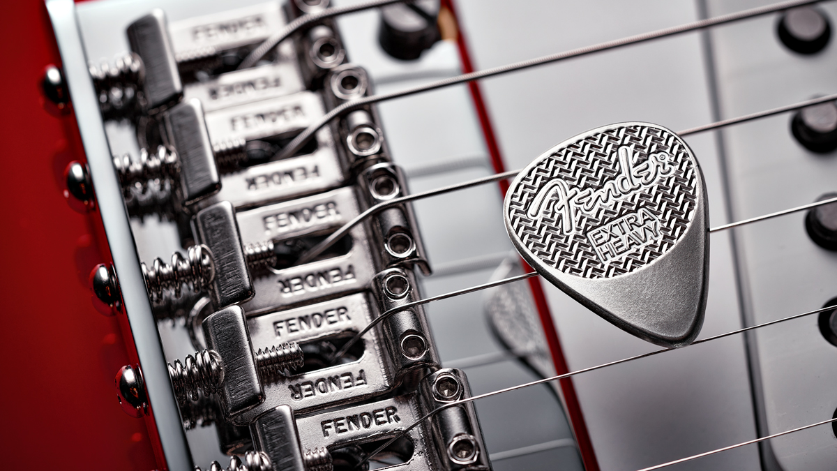 Fender goes heavy metal with Sterling Silver Playable Guitar Pick