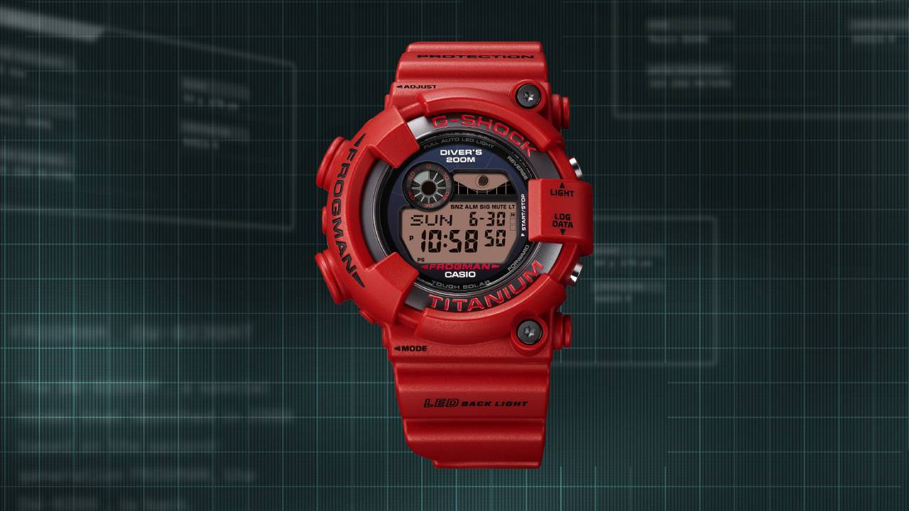 G-Shock celebrates 30th anniversary of Frogman with new GW8230NT-4