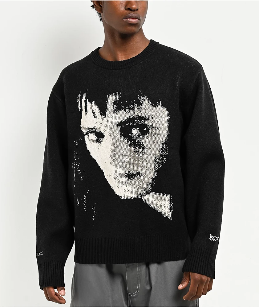 Welcome x Beetlejuice Lydia Black Sweater | Liberty Center