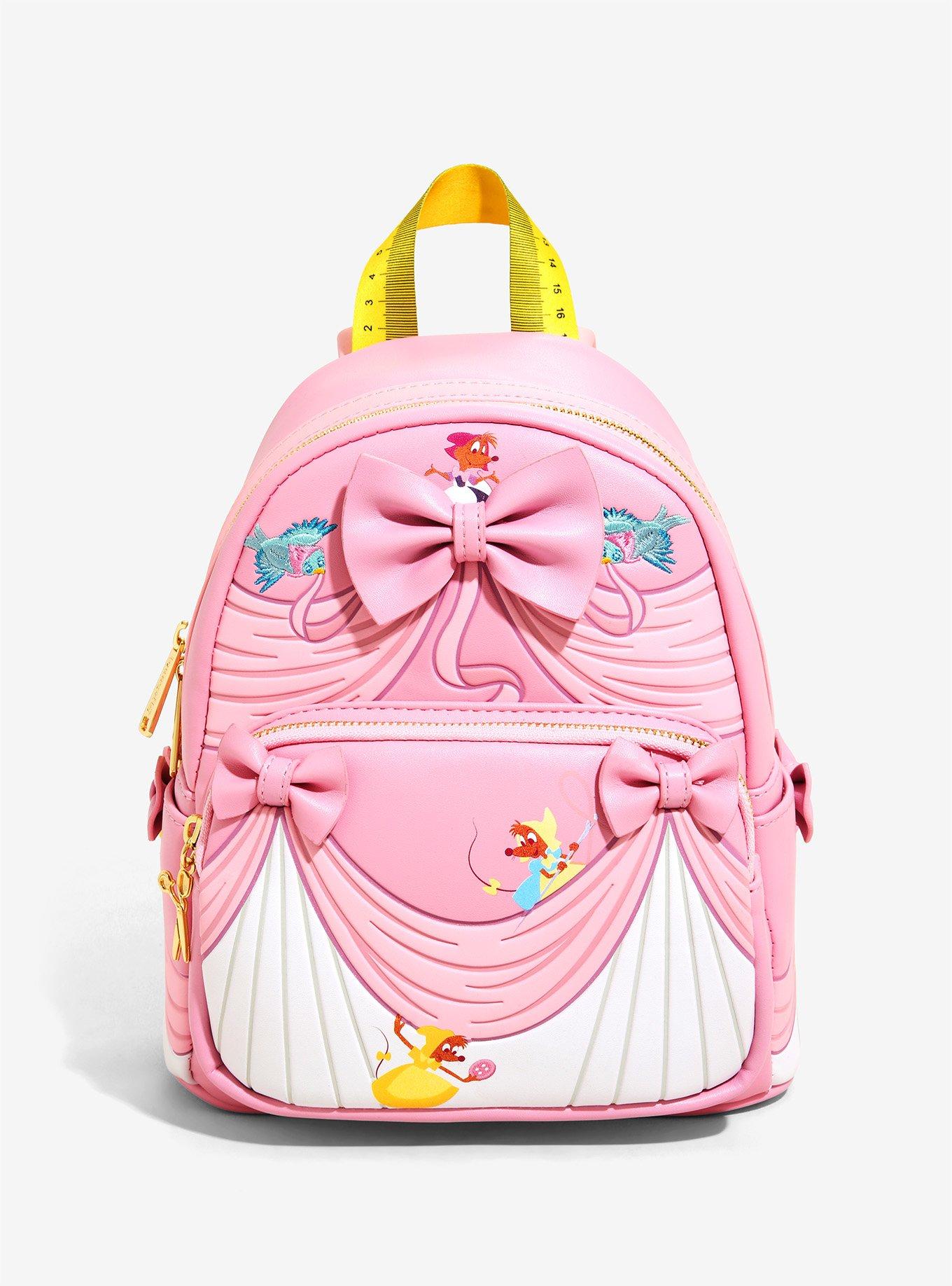 Loungefly Disney Princess Cinderella Pink Dress Mini Backpack