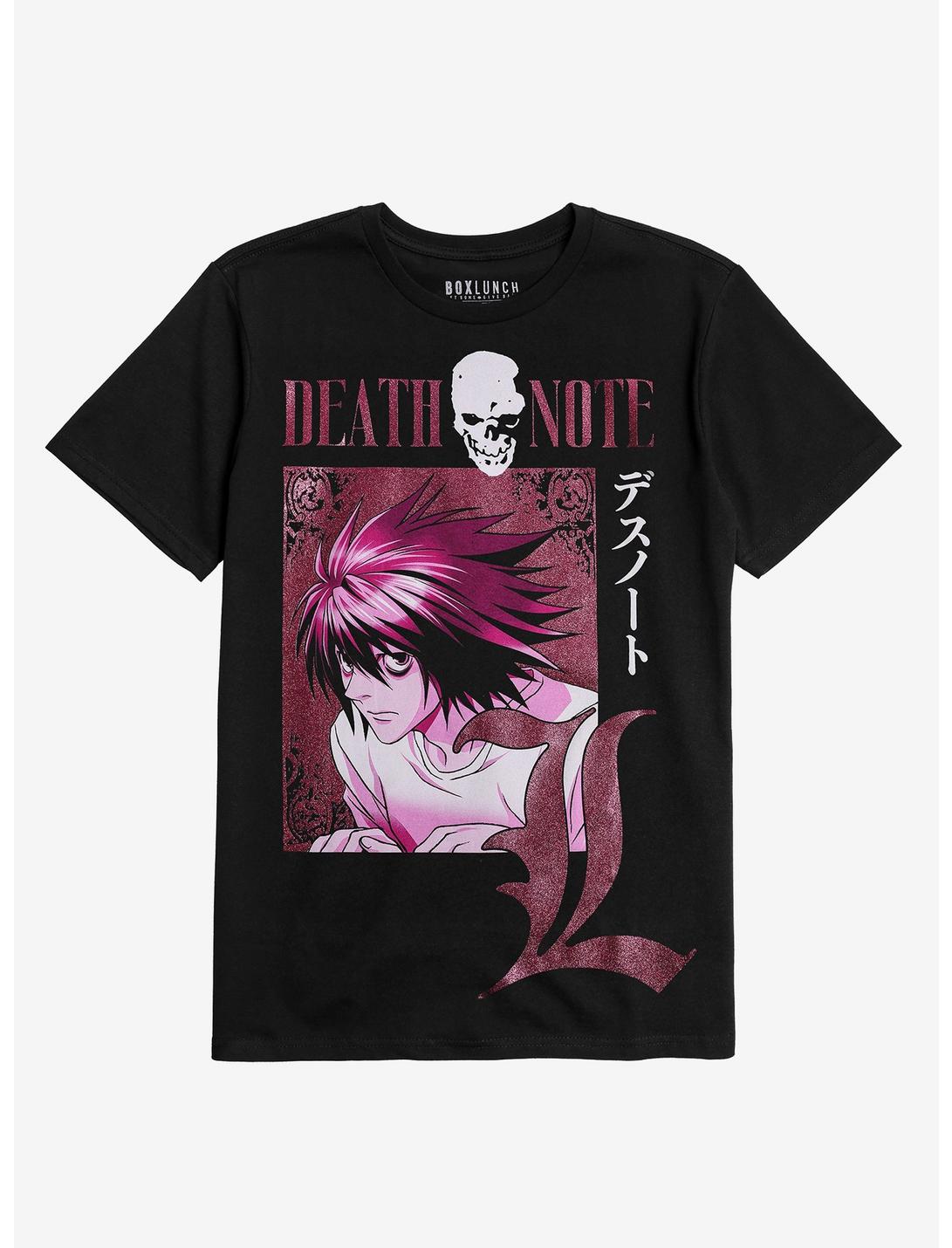 Death Note L Portrait T-Shirt | Hot Topic