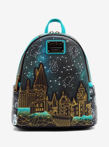 Loungefly Harry Potter Hogwarts Castle Constellations Glow-in-the