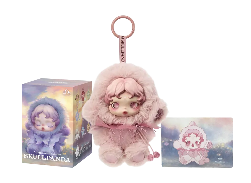 ポップマート スカルパンダ インプレッショニズムシリーズ ぬいぐるみ