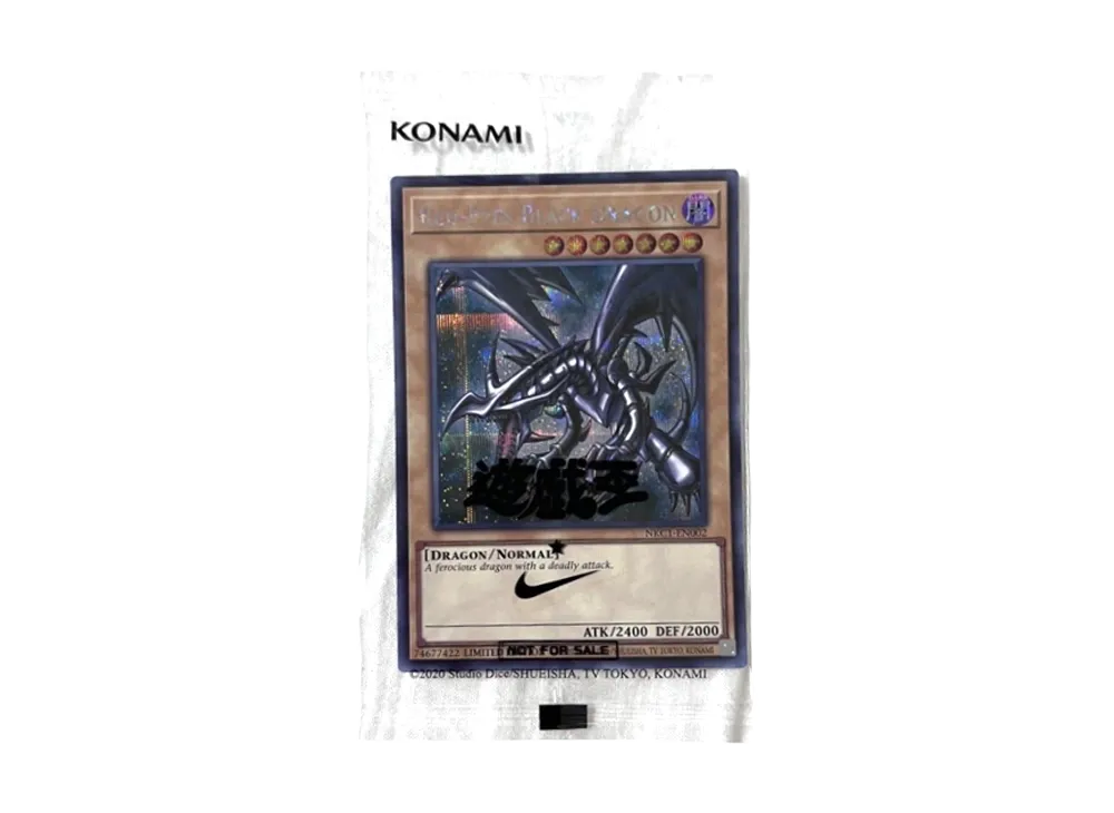 遊戯王×ナイキ】ファン必見！城之内の愛用スニーカーがカード化