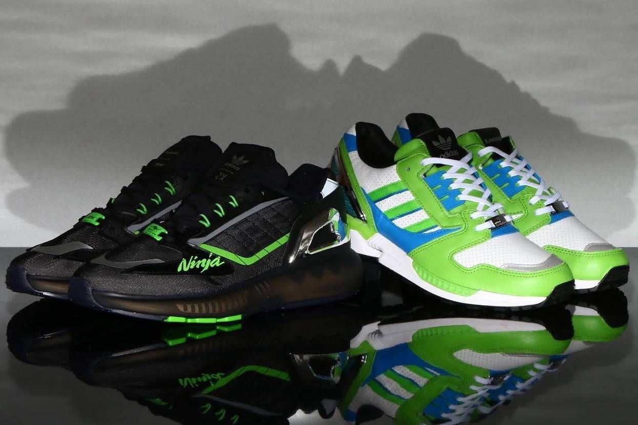 スニダンで購入可】4/14発売 KAWASAKI × adidas Originals ZX 2types