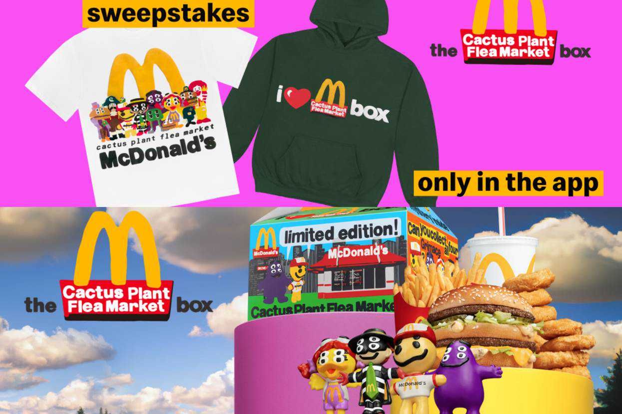 ニュース】McDonald's × Cactus Plant Flea Marketが10月3日より海外に