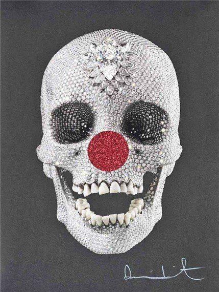 Damien Hirst For The Love Of Comic Relief (Signed Print) 2013