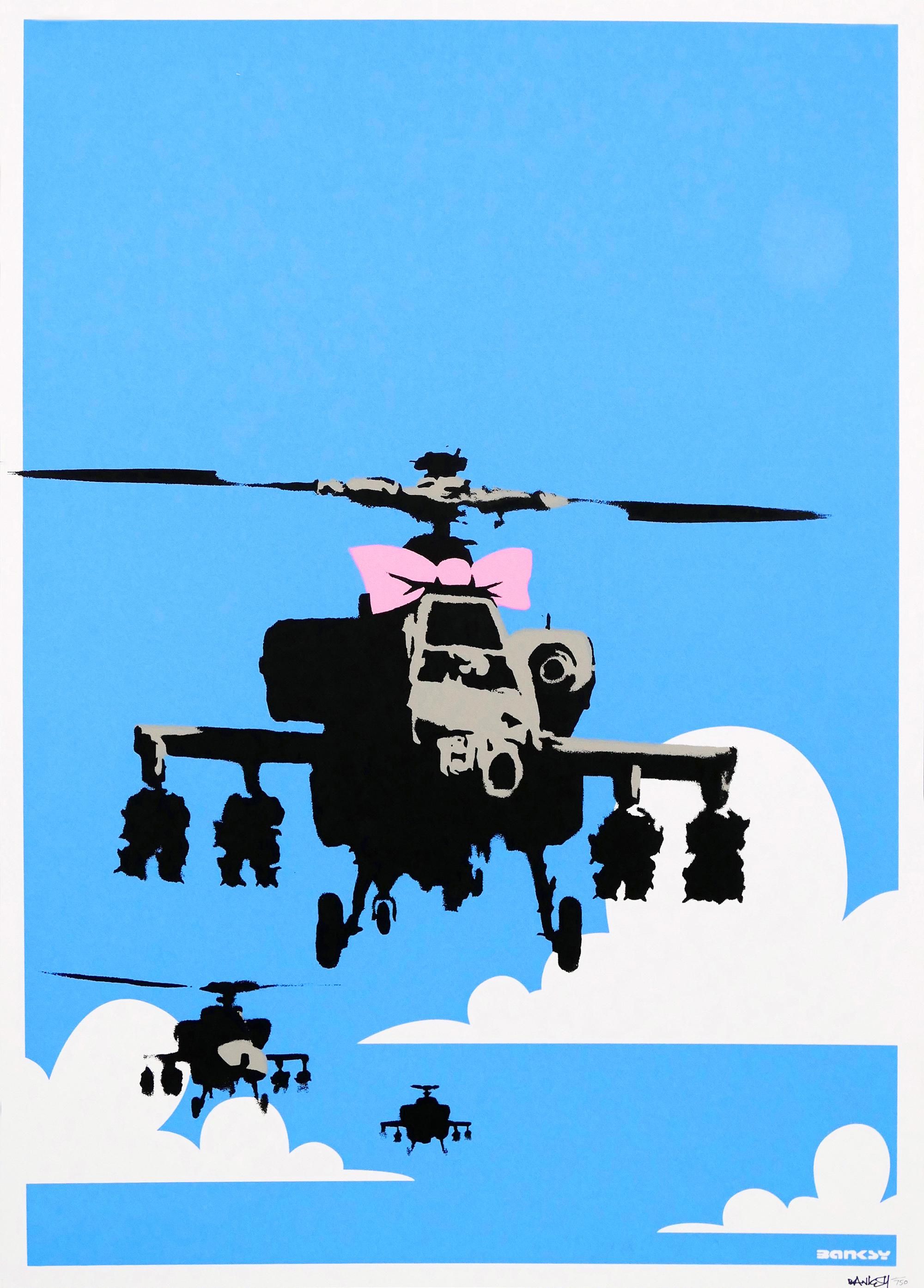 Banksy Happy Choppers (Signed Print) 2003 | MyArtBroker