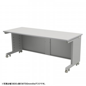 ED-SK18080GY【eデスク（グレー）W1800×D800×H700】環境に配慮し