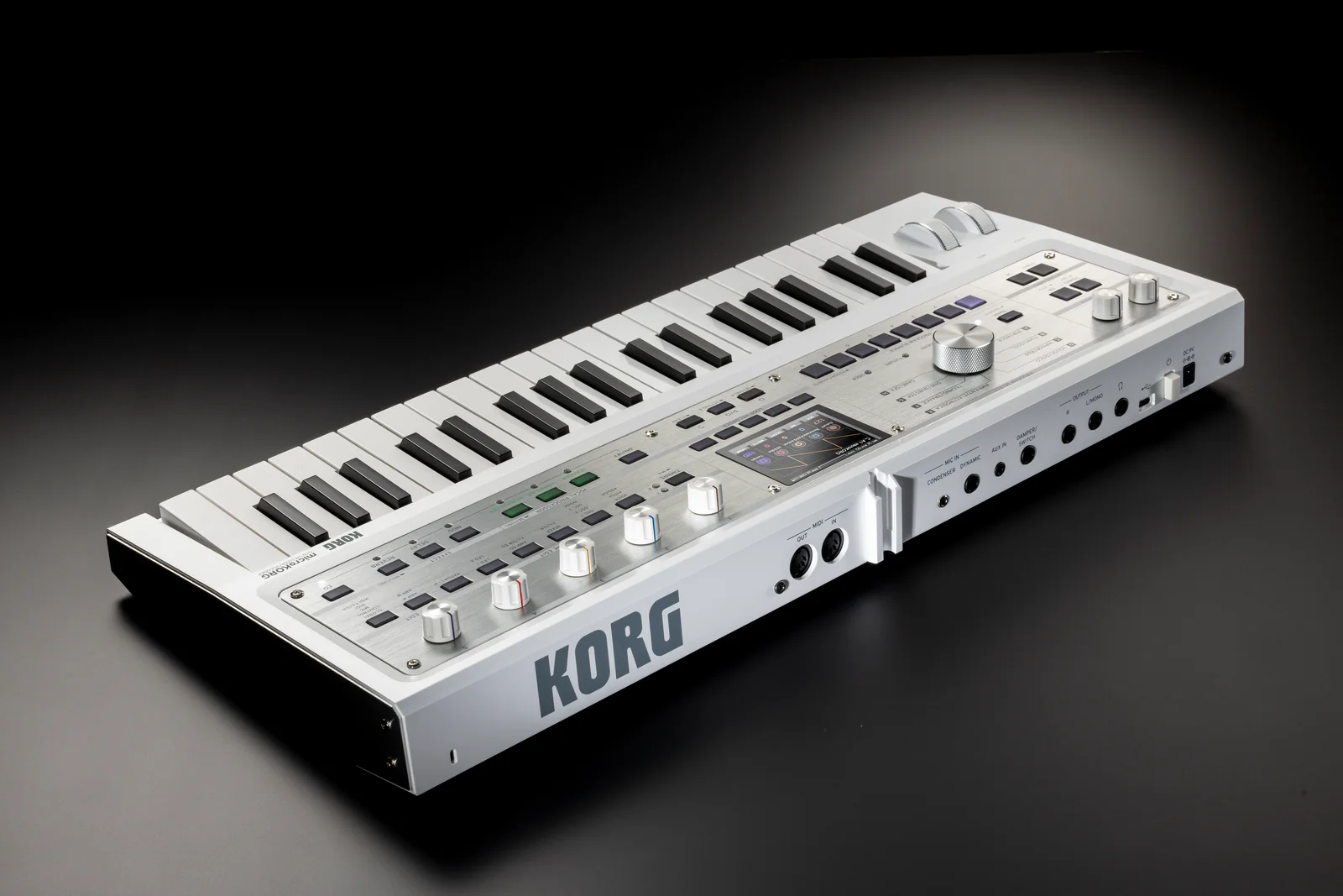 Korg MicroKORG 2 37-Key Synthesizer/Vocoder - White - Tulsa Guitar
