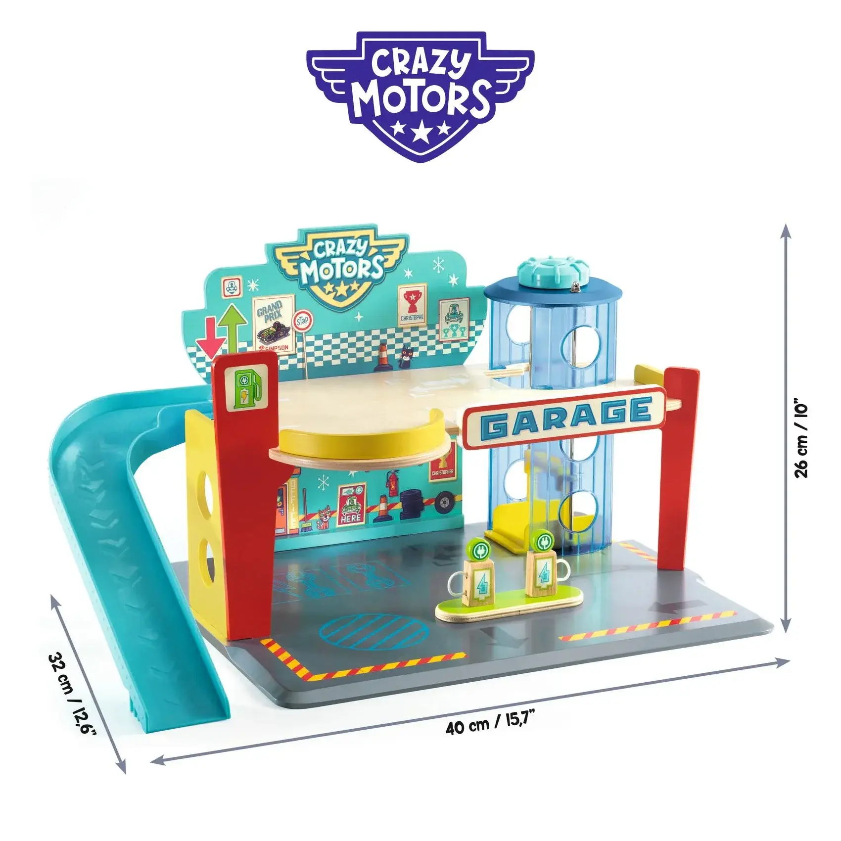Crazy Motors Garage - Mudpuddles Toys and Books
