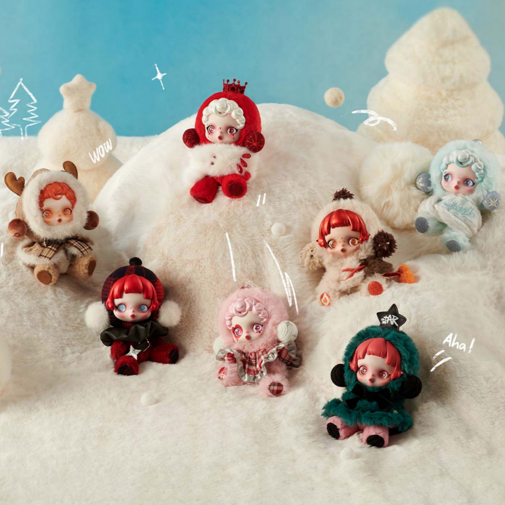 SKULLPANDA Winter Symphony Series Plush - The Shoe Attic
