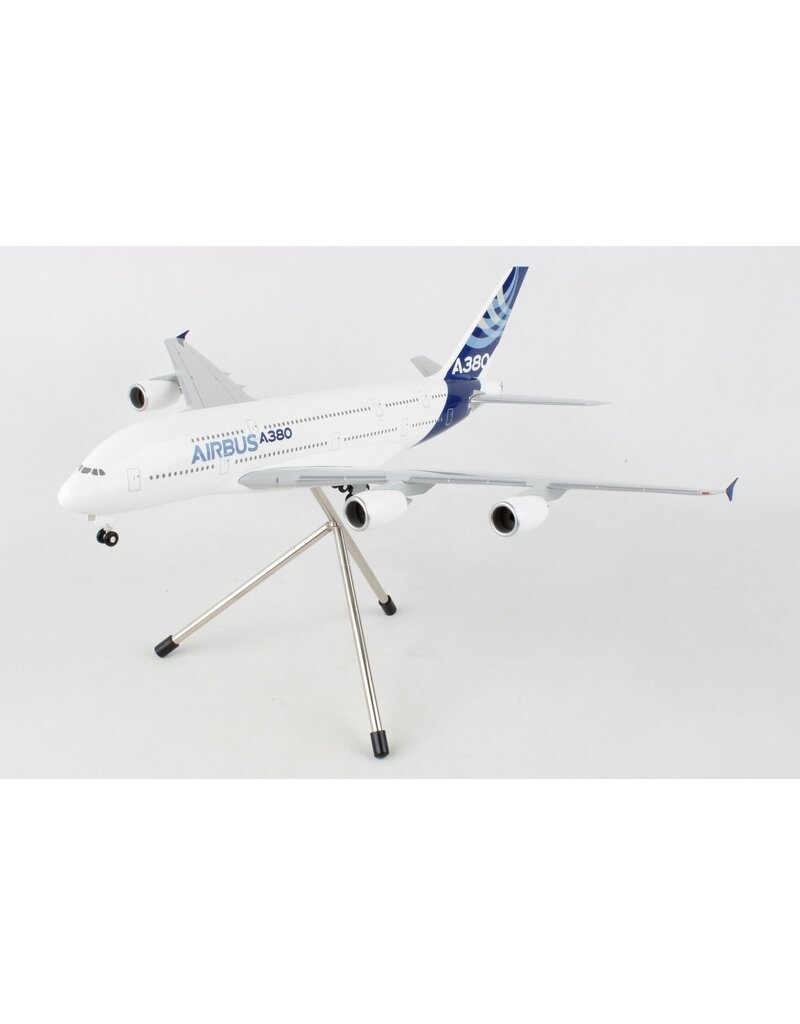 HOGAN AIRBUS HOUSE A380 1/200 W/GEAR & TRIPOD STAND - Who's Who in