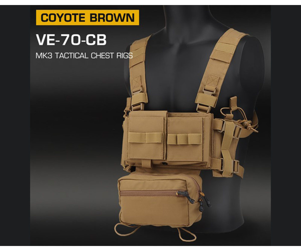 Wosport MK3 Low Profile Modular Tactical Chest Rig | Features