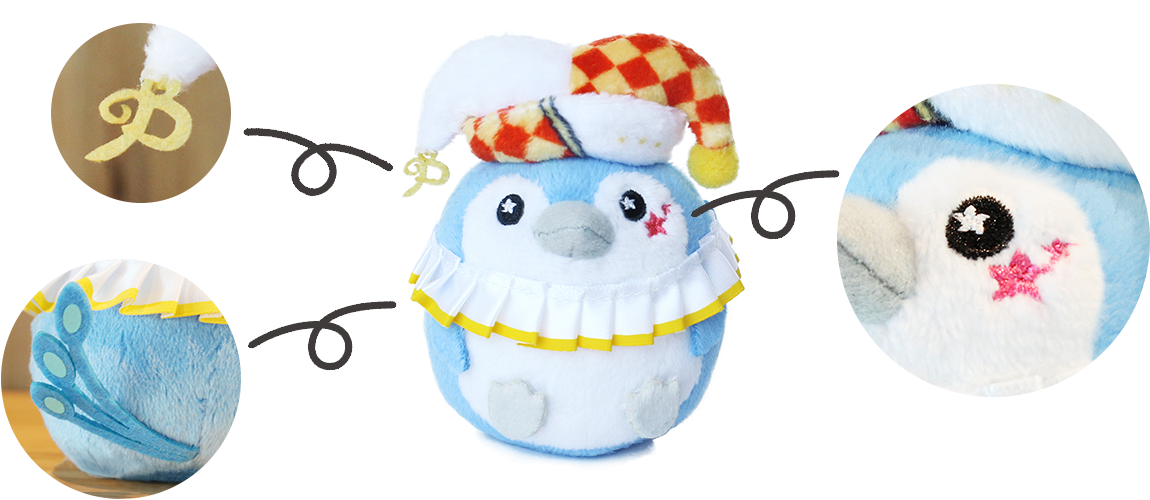 リプコレ「フェニーくん ぬいぐるみセット」 – Colorful Palette Store