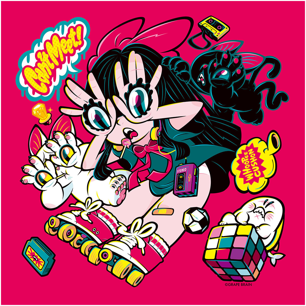 GRAPE BRAINとWEGOのコラボレーションアイテムの発売が決定！【※2月7日
