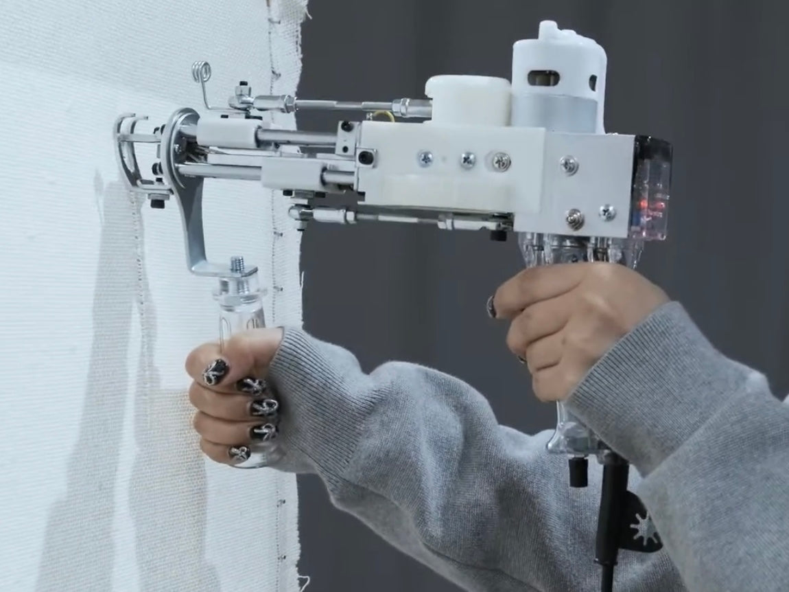 AK-1タフティングガンの使い方｜カットパイル初心者向け完全ガイド