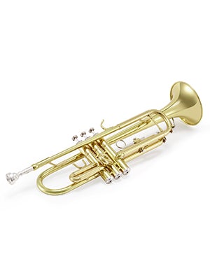 Eastar ETR-380N Trumpet Standard Student Bb Trumpet Set with 7C Mouthp