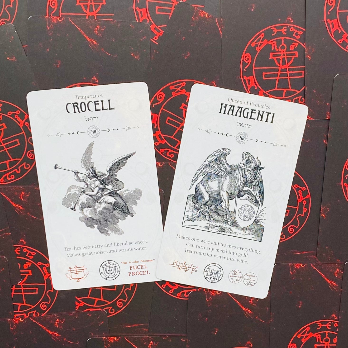 OCCULT TAROT CARDS DECK TRAVIS MCHENRY ROCKPOOL ORIGINAL PRODUCT