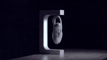 スニーカーを空中浮遊させてディスプレイできる「Hypelev Levitation