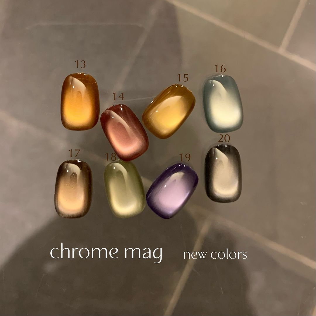 Cleto Chrome Mag Set 2 - 8 Color Set (13-20) – Zillabeau