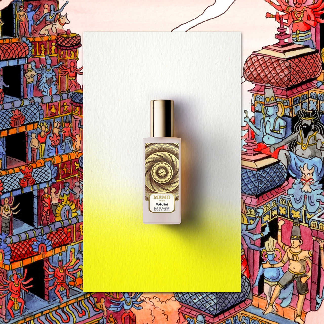 Madurai - Mad Jasmine Sambac & Sandalwood Fragrance: Vibrant