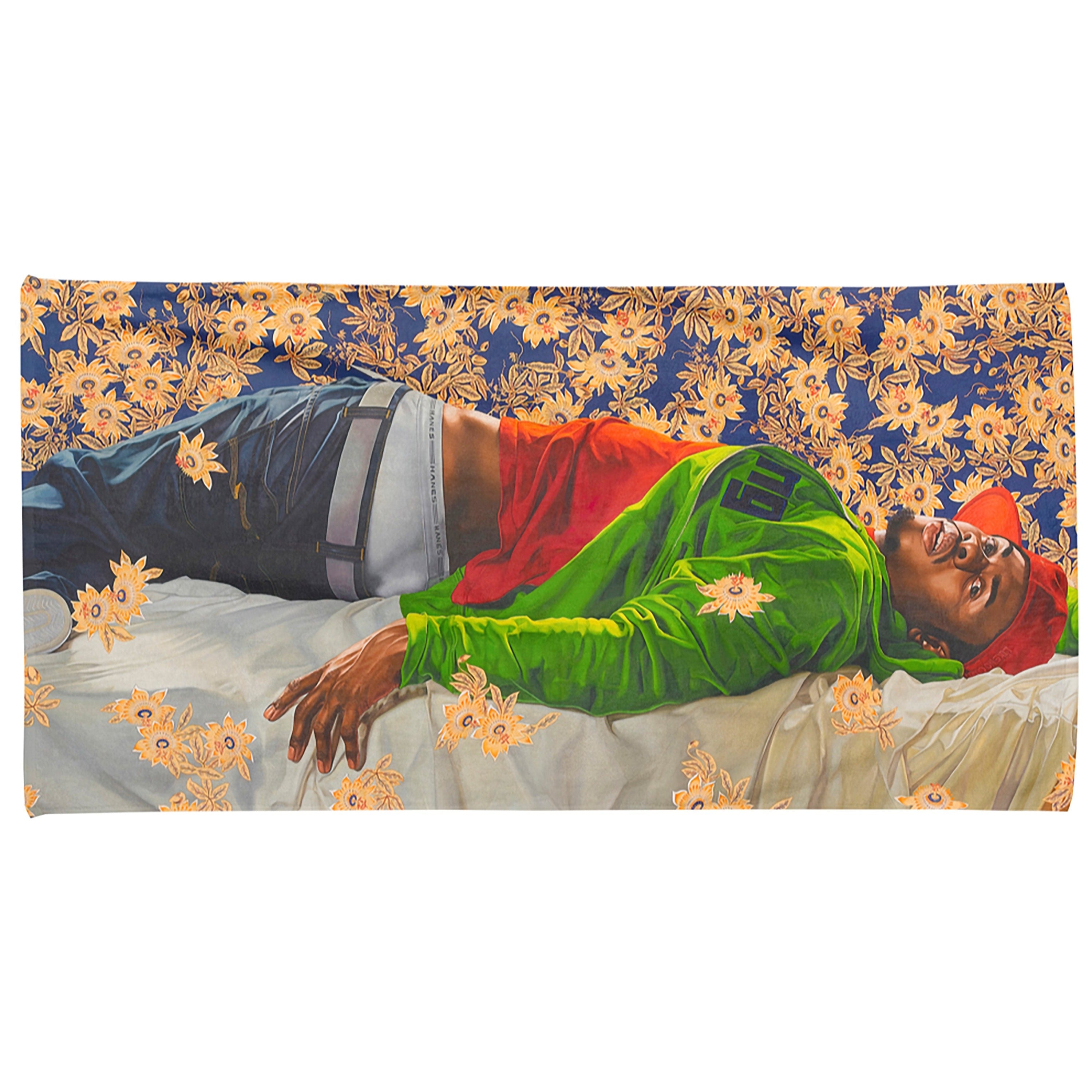 Beach towel by Kehinde Wiley – Artware Editions
