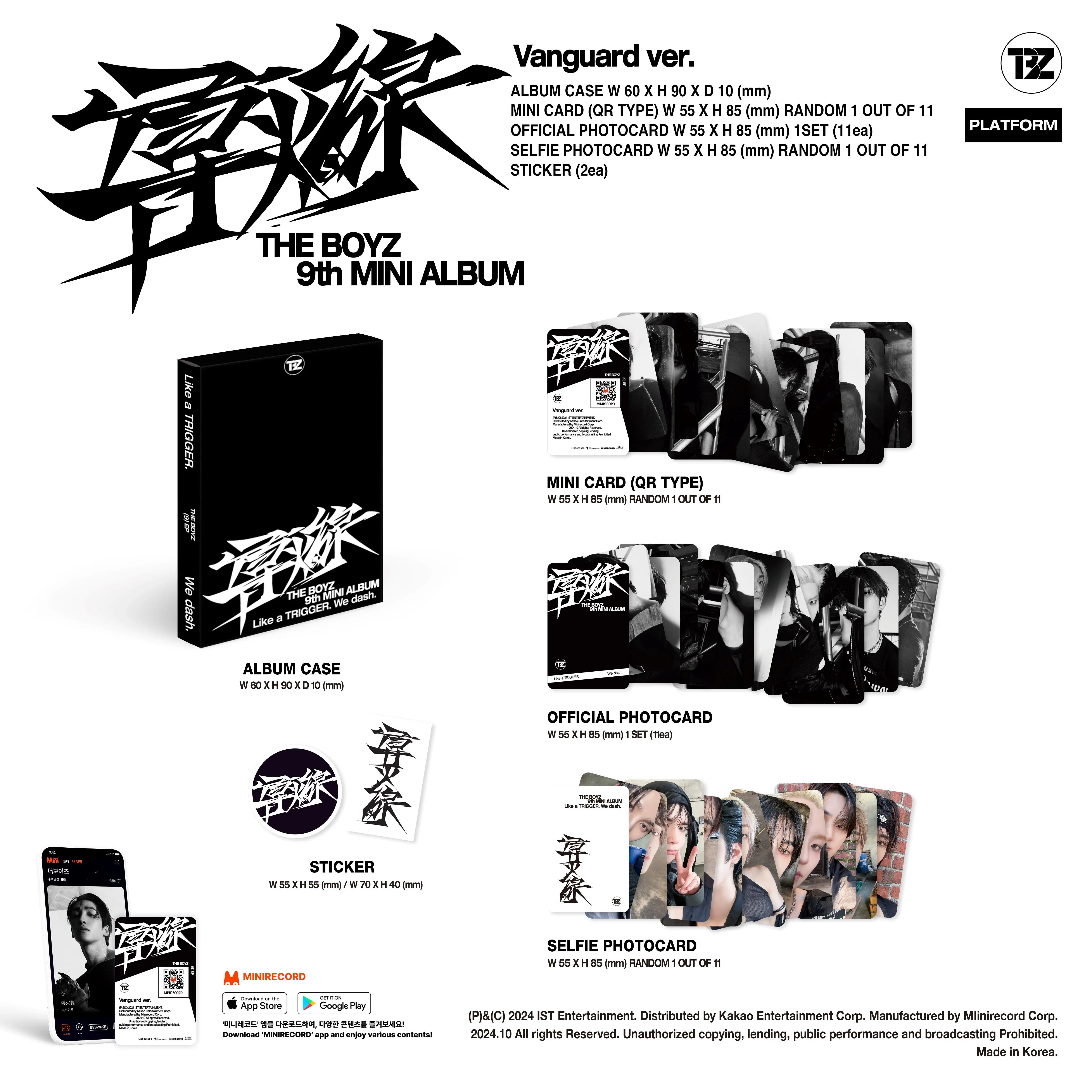 THE BOYZ 9th Mini Album - 導火線 (Dohwaseon) (Platform Ver